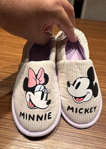 Disney Mickey & Minnie Mouse Ev Terliği