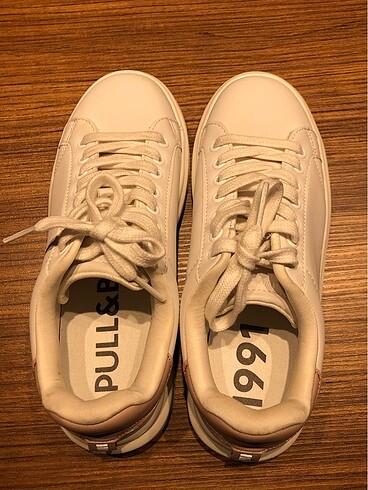 Pull and Bear Pull & Bear Beyaz Sneaker Kadın Ayakkabı
