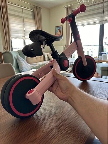 Beden pembe Renk Kinderkraft 3'ü Bir Arada Bisiklet