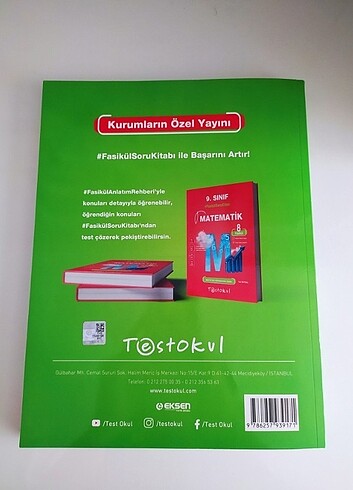  TestOkul 9.Sınıf Matematik Fasikülü