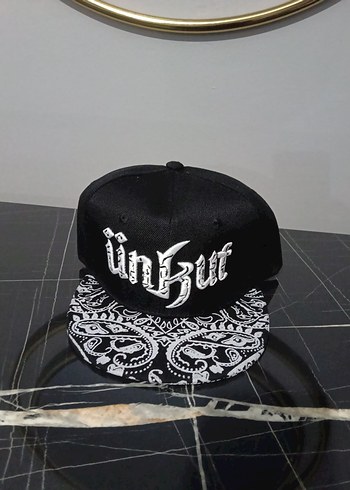 Siyah Gotik pislick y2k cap - Görsel 2