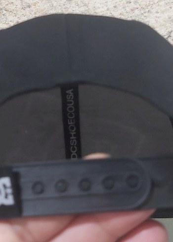 DC Siyah Snapback Erkek Şapka - Görsel 3
