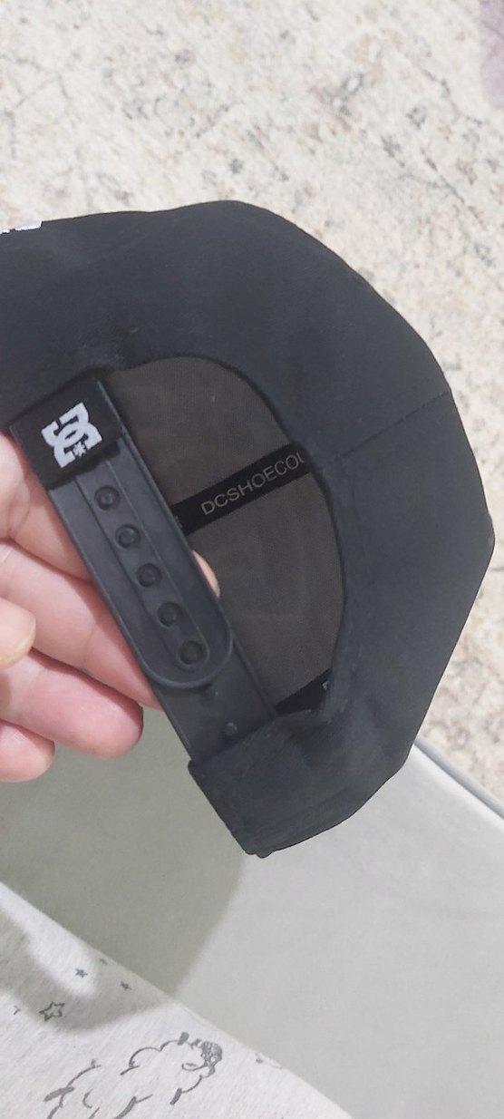 DC Siyah Snapback Erkek Şapka - Görsel 4