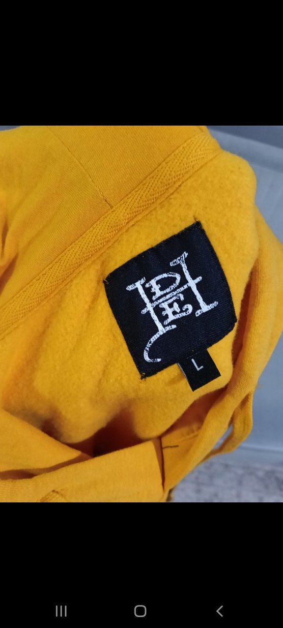 Ed Hardy Hoodie Sarı Panter Baskılı L - Görsel 2