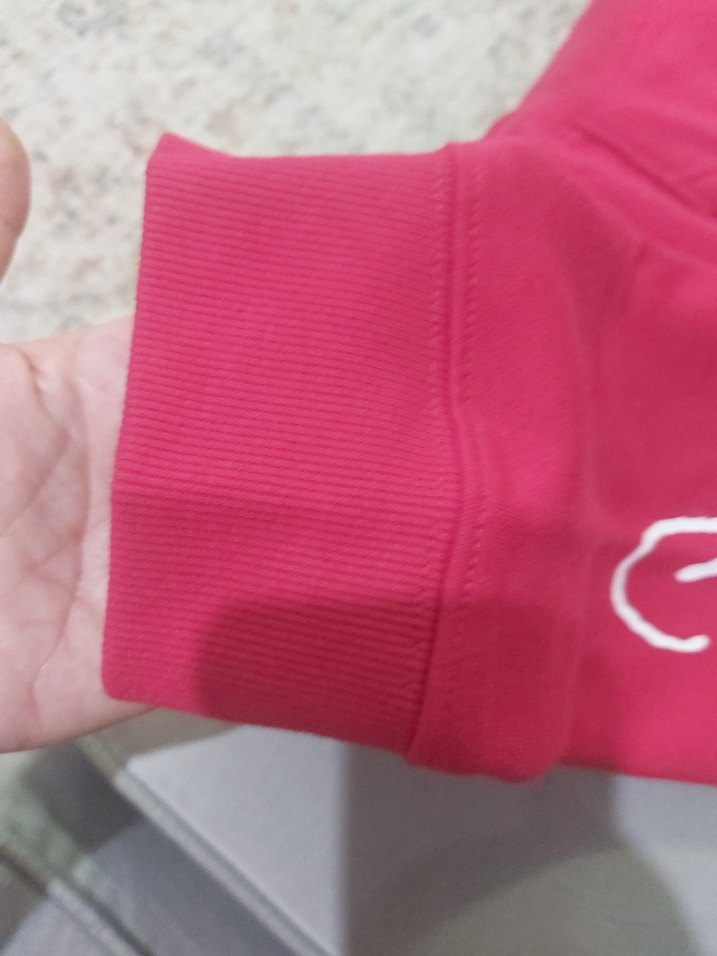 Pembe Baskılı Kadın Sweatshirt - Görsel 3