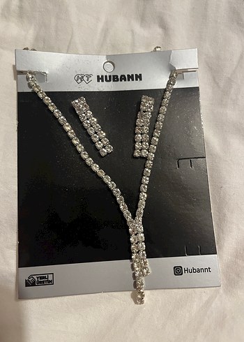 Diğer Hubann Tasli Kolye Kupe Seti