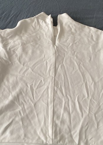 xs Beden beyaz Renk Beyaz Baskılı Uzun Kollu Kadın Sweatshirt