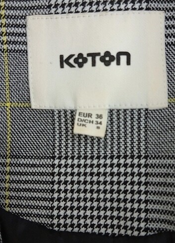 36 Beden Blazer Ceket