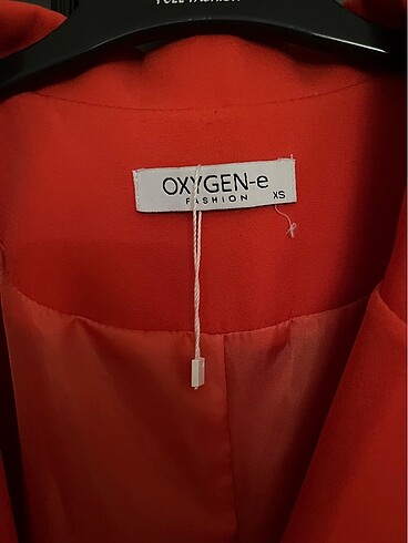 xs Beden turuncu Renk Blazer ceket xs beden