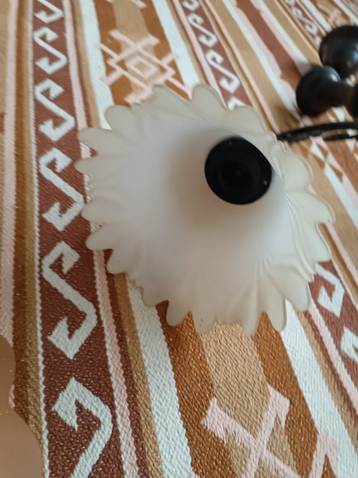 antika pirinç avize - Görsel 3