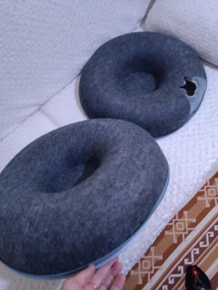 kedi yatağı donut - Görsel 5
