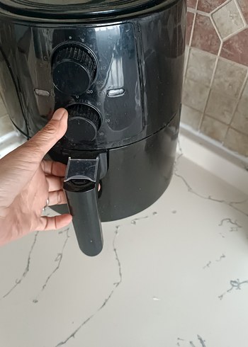 Yağsız Sıcak Hava Fritözü Siyah airfray - Görsel 8