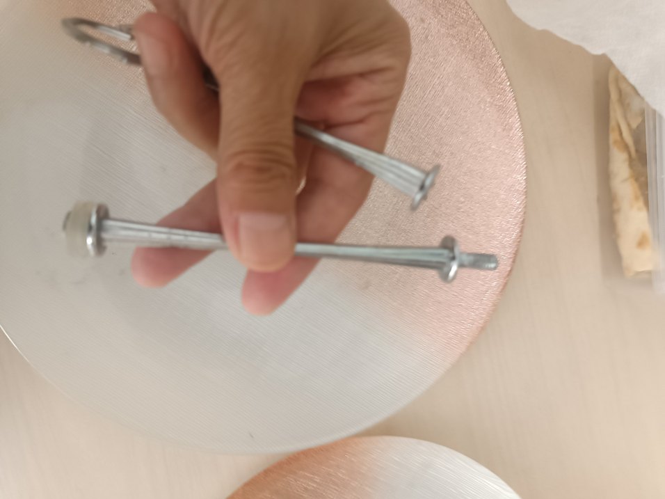 Bej Parlak İki Katlı Servis Tabağı - Görsel 5