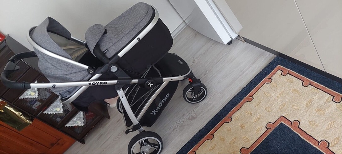 9- 18 kg Beden siyah Renk Yoyko Bebek Arabası