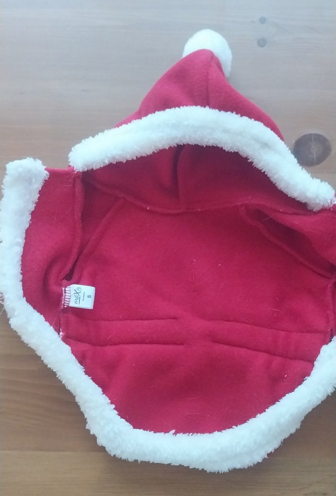 Kırmızı Kürklü Kedi Kıyafeti - Görsel 2