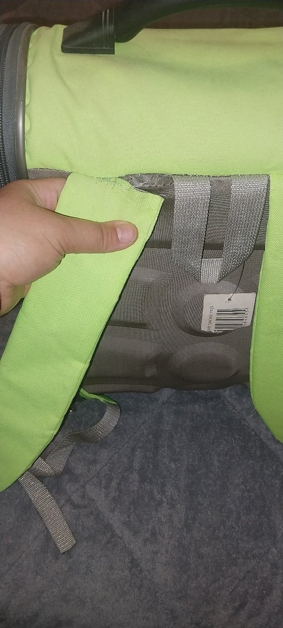 Yeşil Taşınabilir Kedi Taşıma Çantası - Görsel 4