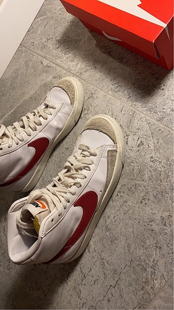 38 Beden beyaz Renk NIKE BLAZER 38 Numara