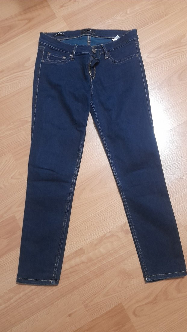 Kadın Lacivert Normal Kesim Kot Pantolon - Görsel 3