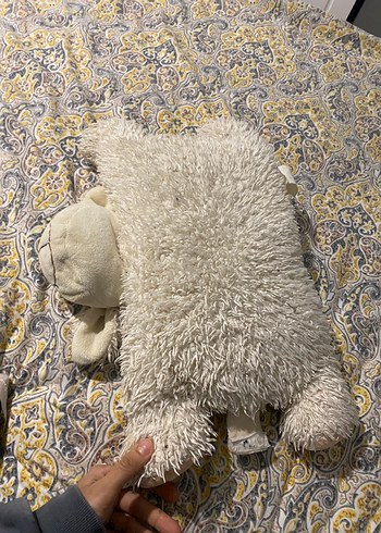 Beyaz Peluş Kuzu Oyuncak - Görsel 3