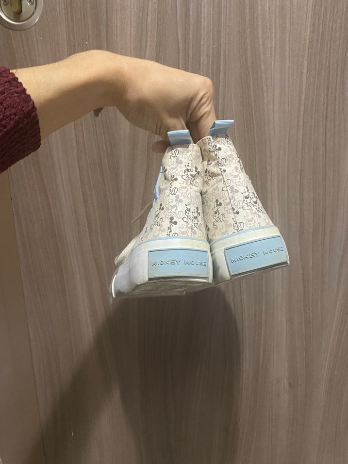 Beyaz Bağcıklı Platform Spor Ayakkabı - Görsel 3