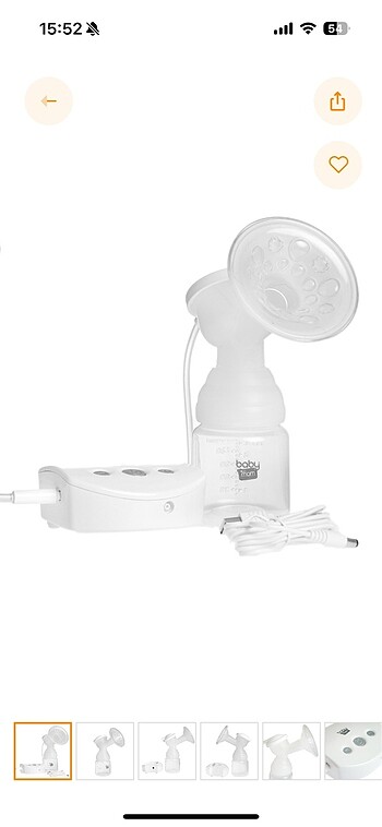 Elektrikli göğüs pompası