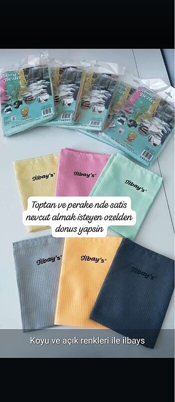 İlbays 3 lü bez