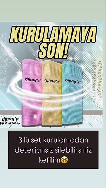 İlbays 3lü bez