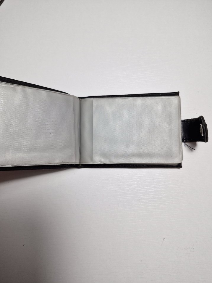 Deri Siyah Erkek Kartlık - Görsel 3