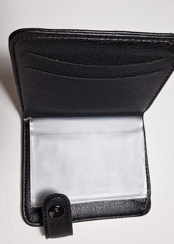 Siyah Deri Erkek Cüzdan - Görsel 3