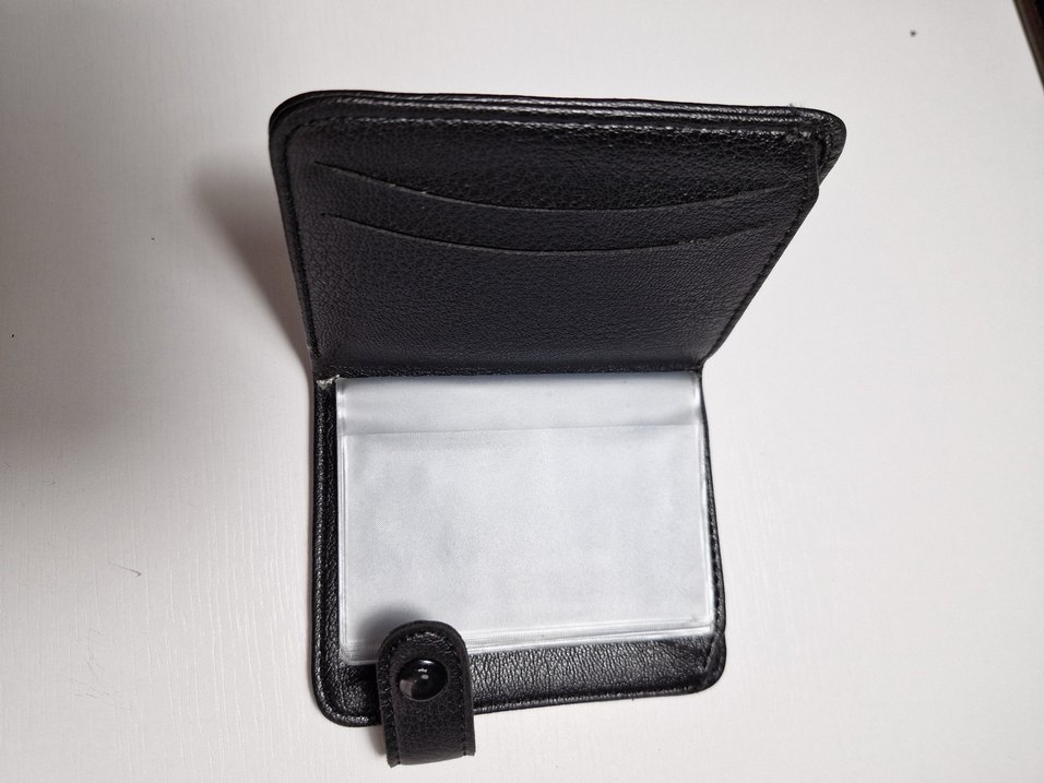 Siyah Deri Erkek Cüzdan - Görsel 3