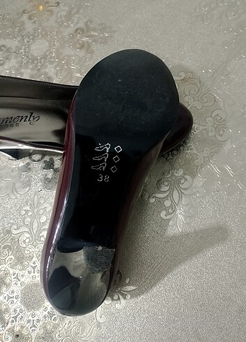 37 Beden bordo Renk Ayakkabı