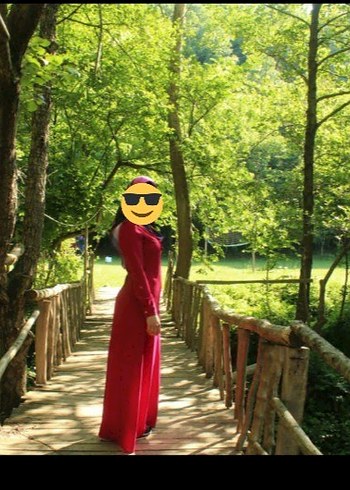 Pembe Uzun Kol Drapeli Kadın Elbise - Görsel 3