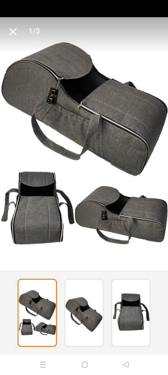 Gri Bebek  Taşıma Çantası - Görsel 2