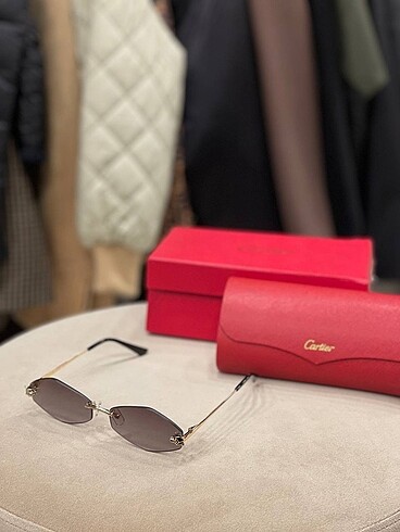 Cartier orjinal gözlük set