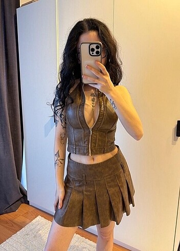 Bershka Stradivarius deri takım