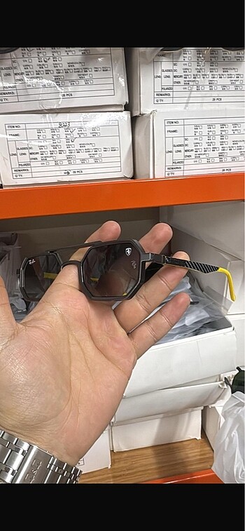 Ray Ban Rayban Ferrari 5 adet gözlük