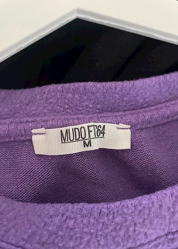 Mor  Kadın Kısa Kollu Tişört - Görsel 3