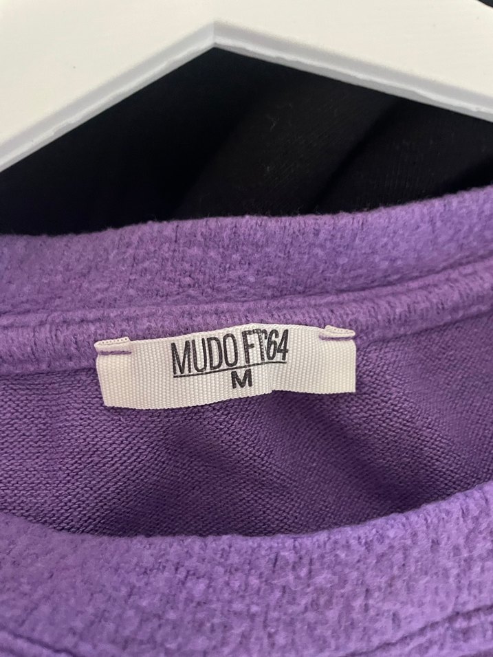 Mor  Kadın Kısa Kollu Tişört - Görsel 3