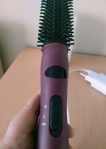 Mor Saç Düzleştirici Tarak - Görsel 8