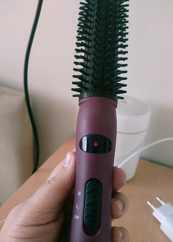Mor Saç Düzleştirici Tarak - Görsel 4