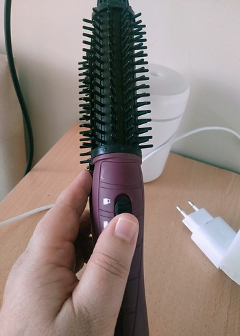 Mor Saç Düzleştirici Tarak - Görsel 7