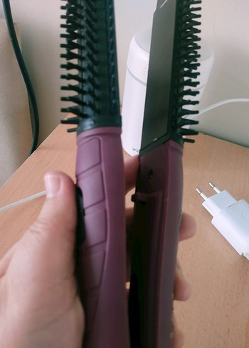 Mor Saç Düzleştirici Tarak - Görsel 3