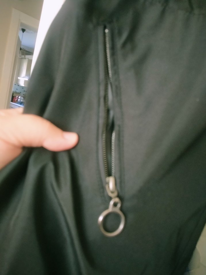 Kürklü Siyah Midi Kadın Ceket - Görsel 4