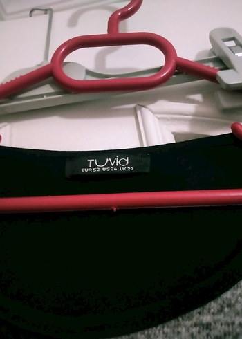 Gri Siyah Kadın Midi Tunik, Uzun Kollu, Salaş tuvid marka. - Görsel 11