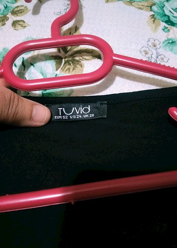 Gri Siyah Kadın Midi Tunik, Uzun Kollu, Salaş tuvid marka. - Görsel 5