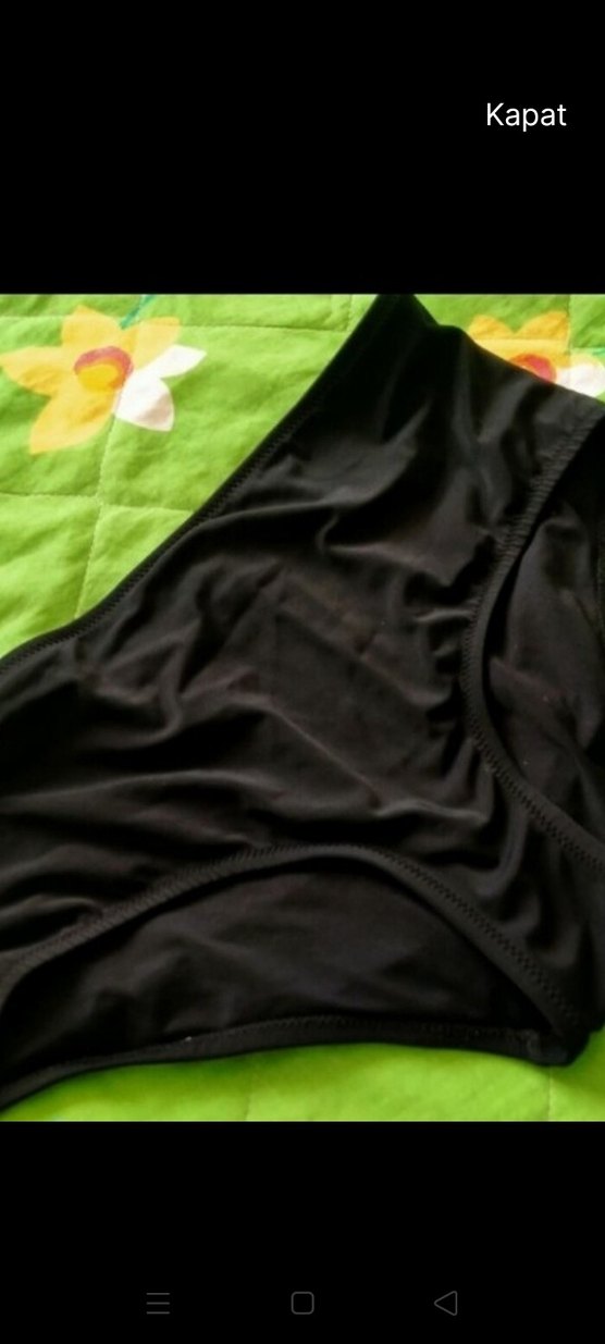 Çok Renkli Bağlama Desenli Uzun mayo tankini takım.48 beden. - Görsel 5