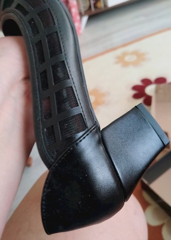 39 Beden siyah Renk siyah ABİYE özel Günler için ideal şık bir ayakkabı.