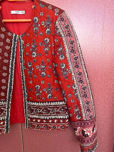 xs Beden bordo Renk Ceket