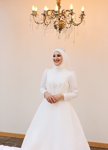 Tesettür gelinlik - Görsel 4