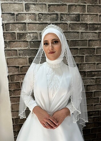 Tesettür gelinlik - Görsel 5